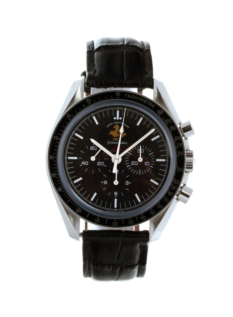 omega black speedmaster