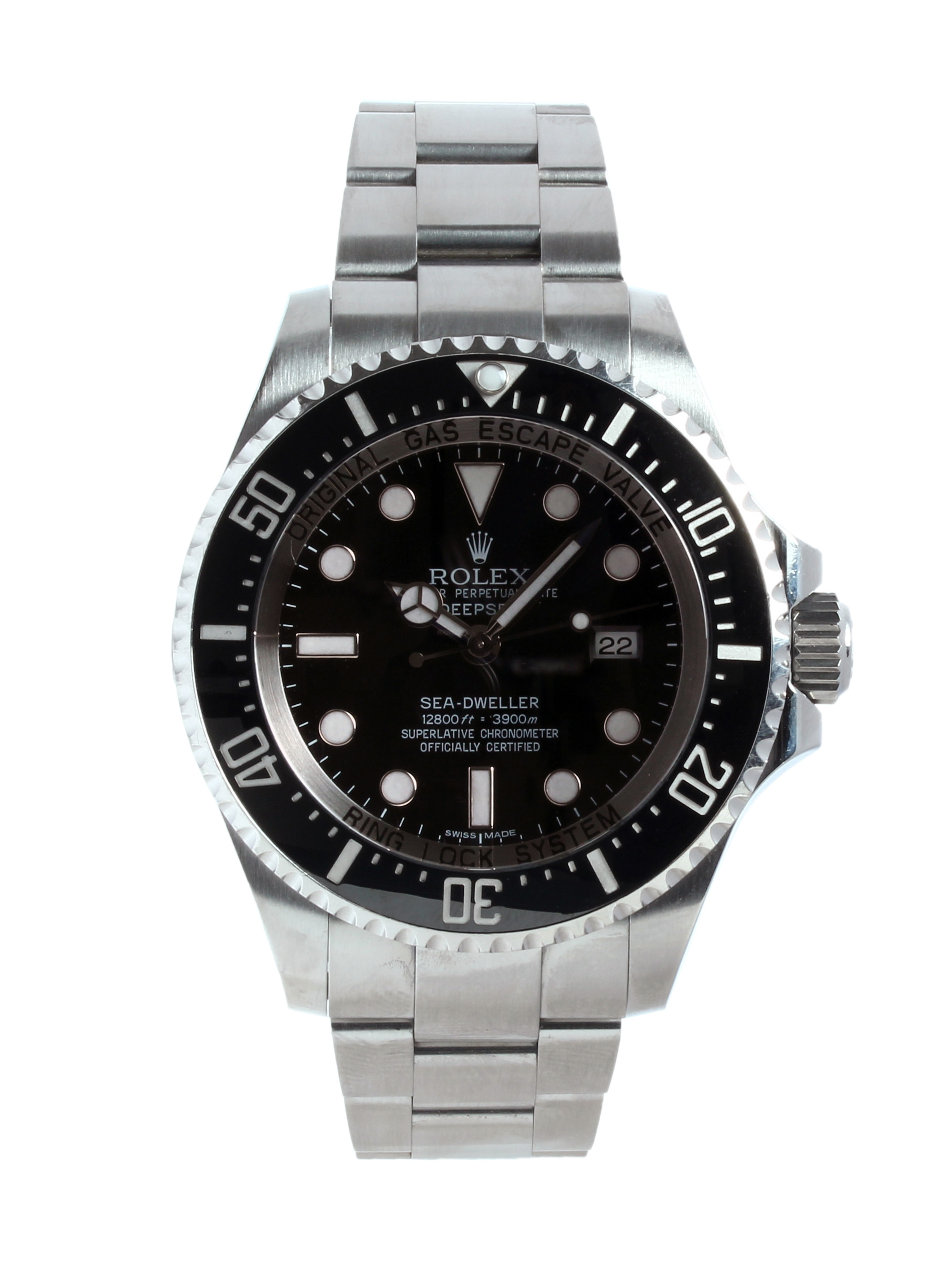 rolex deep sea dweller thickness