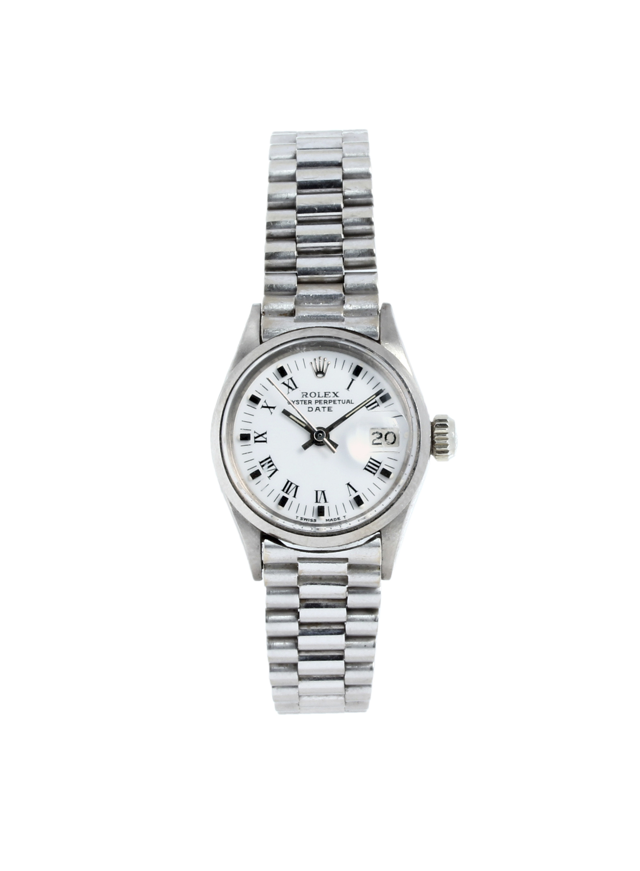 all white gold rolex