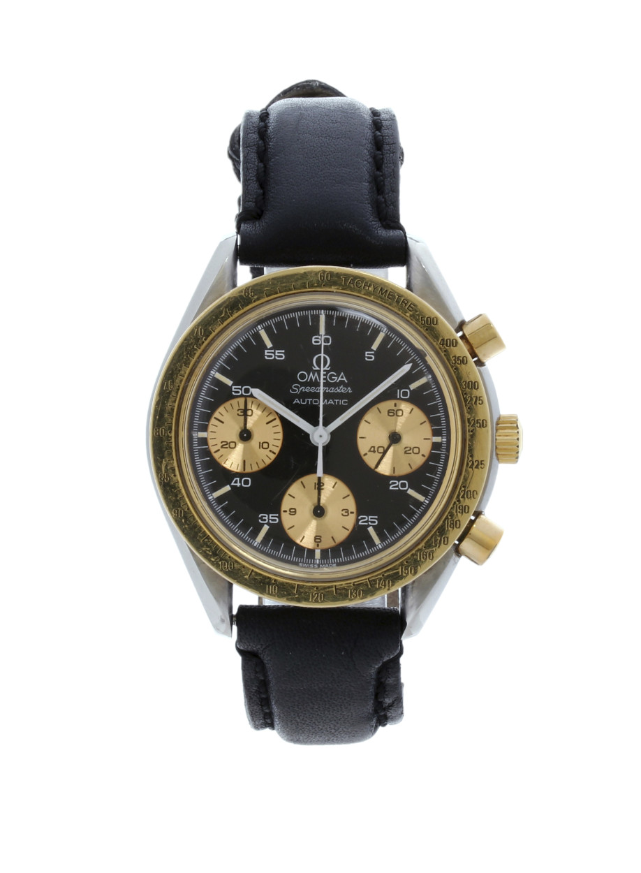 omega speedmaster black and white
