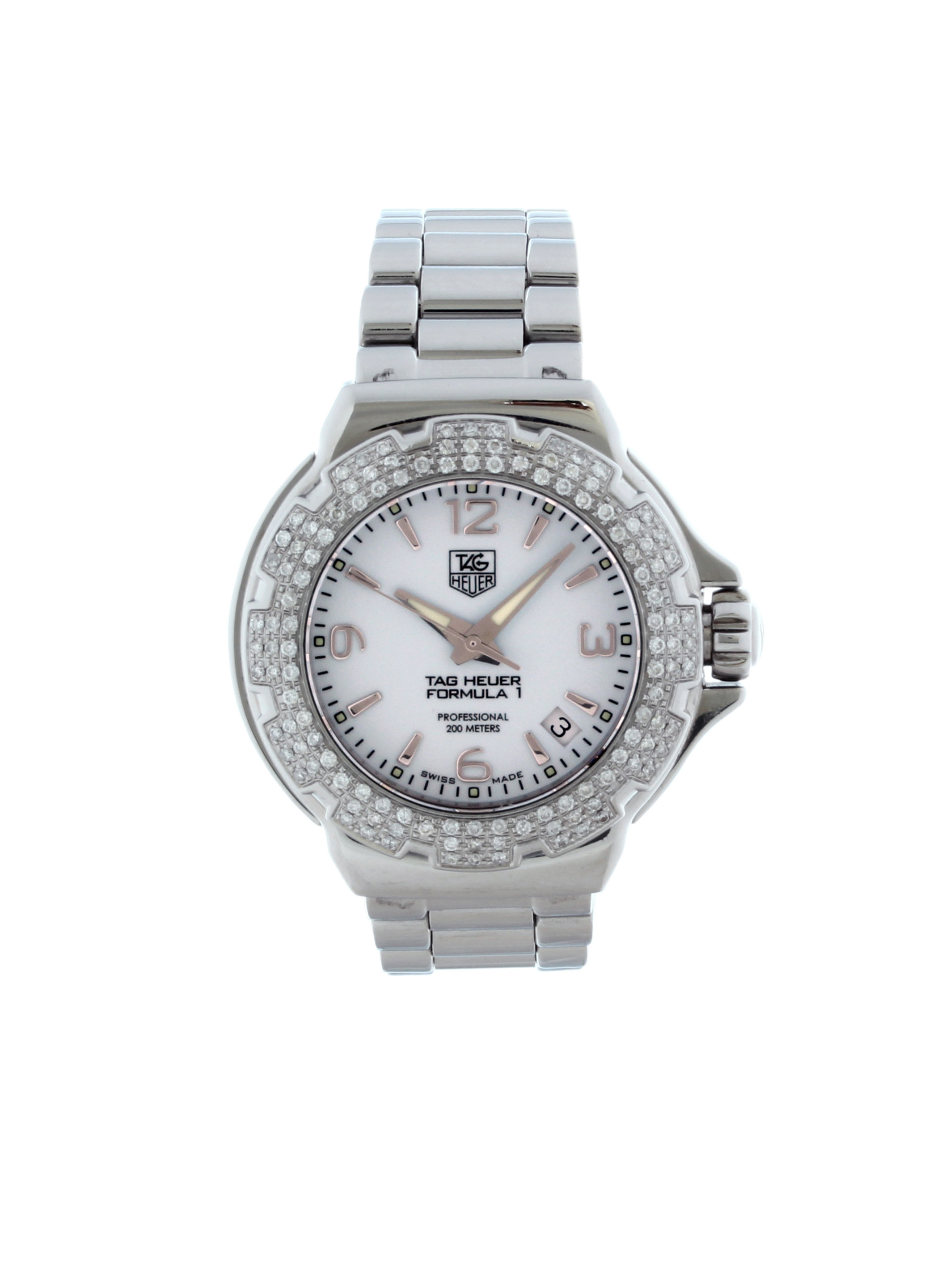 tag heuer formula 1 silver and gold
